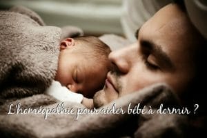 L'homéopathie pour aider bébé à dormir