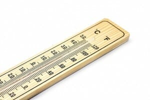 Thermomètre et vérification température chambre bébé