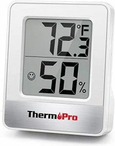 ThermoPro TP49 Hygrometre Numerique thermomètre chambre bebeé